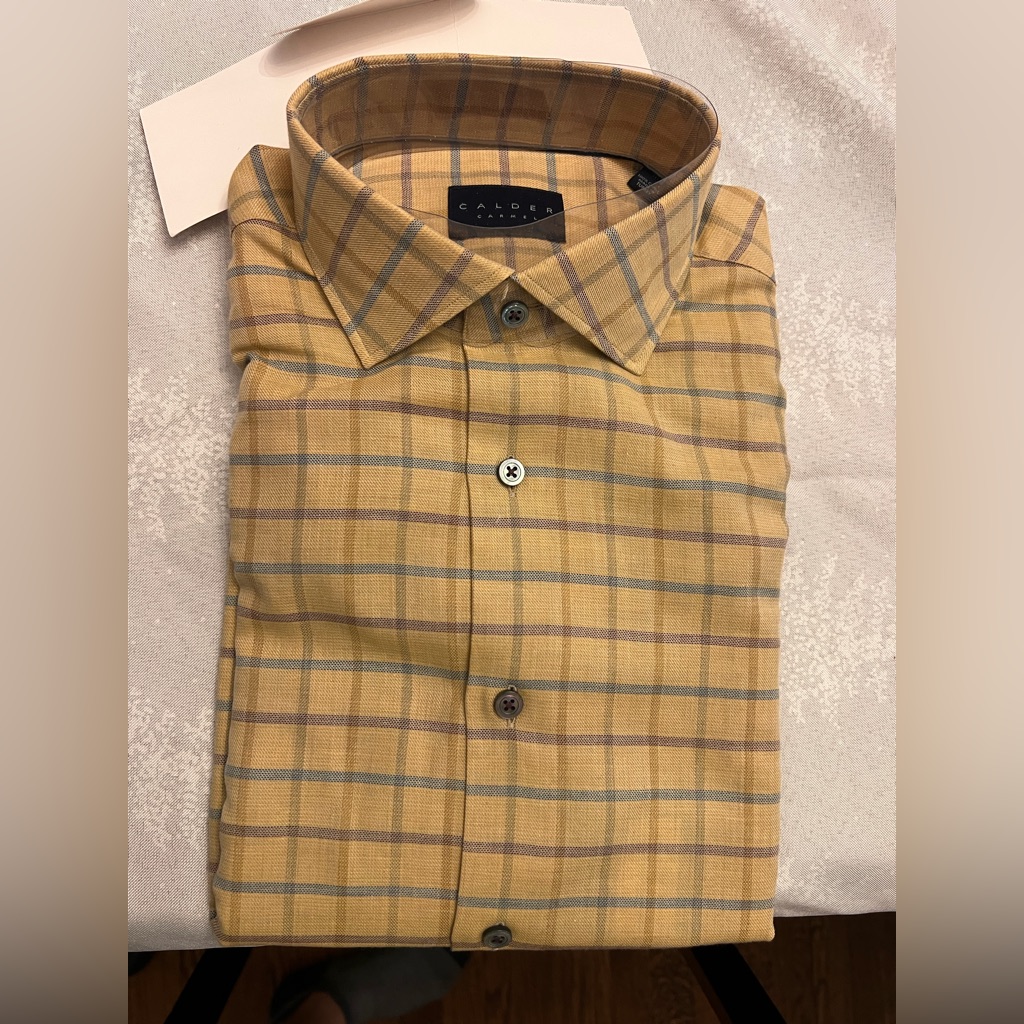 Nwot Calder Carmel Men's Button Up Shirt